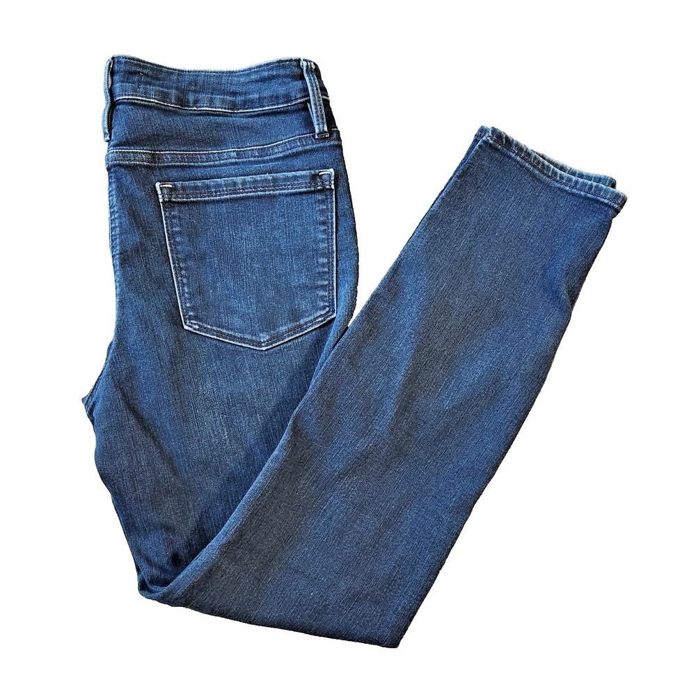 Athleta Sculpt Tight Jeans Womens 10 Dark Wash Blue Slim Fit Denim Pants